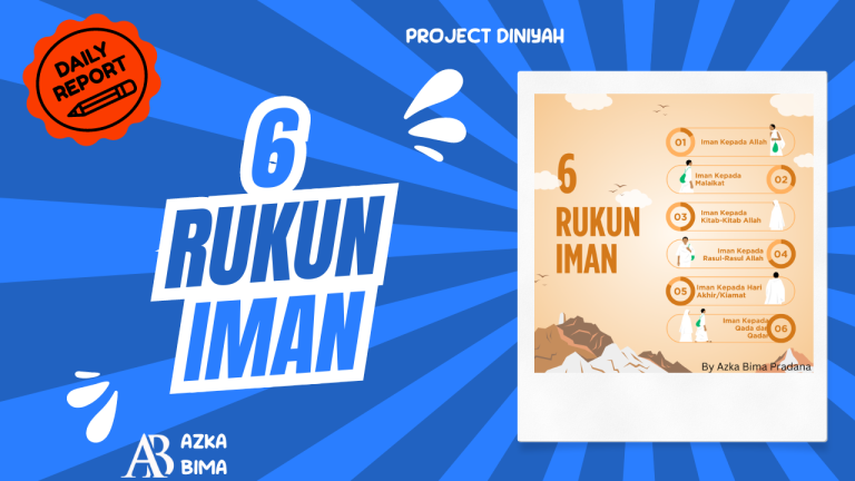 Akidah-Poster 6 Pillars of faith